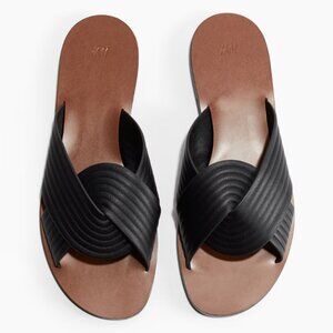 Fluted-Strap Sandals - 8